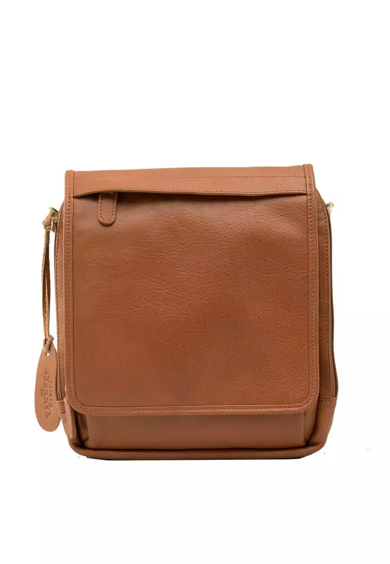 Buy The Tannery Manila Sean, Leather Messenger Bag 2024 Online | ZALORA ...