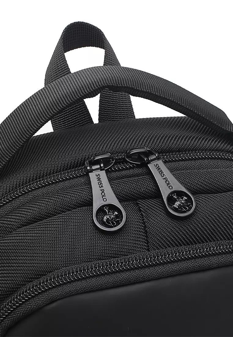 Men's Waist Bag / Belt Bag / Chest Bag (Tas Pinggang / Tas Dada Pria) - Hitam