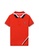 FILA red Online Exclusive FILA KIDS Embroidered F-Box Logo Cotton Polo Shirt 3-9 yrs AFC7AKA9344EA4GS_1