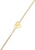 Elli Jewelry white Bracelet Heart Basic Topaz Gemstone 585 Yellow Gold DF30DACEB6AEEDGS_4