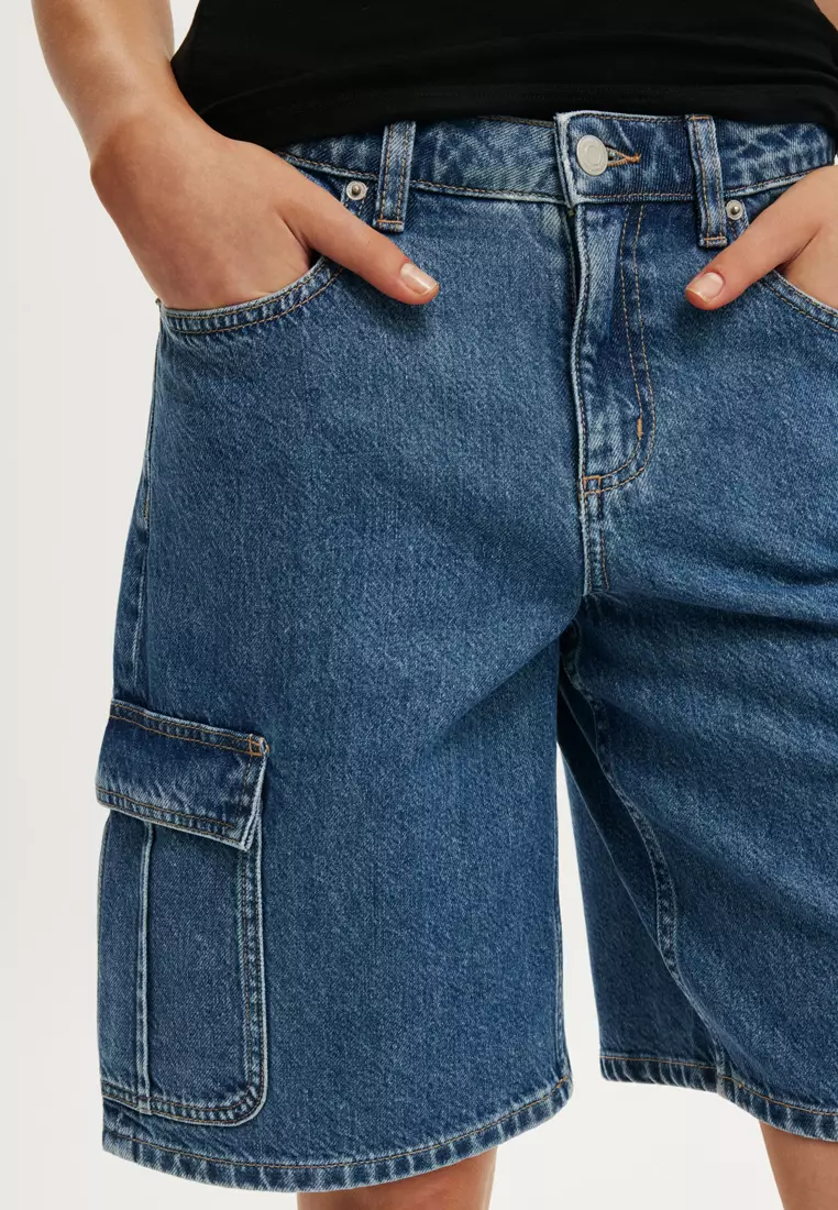 Baggy Denim Shorts