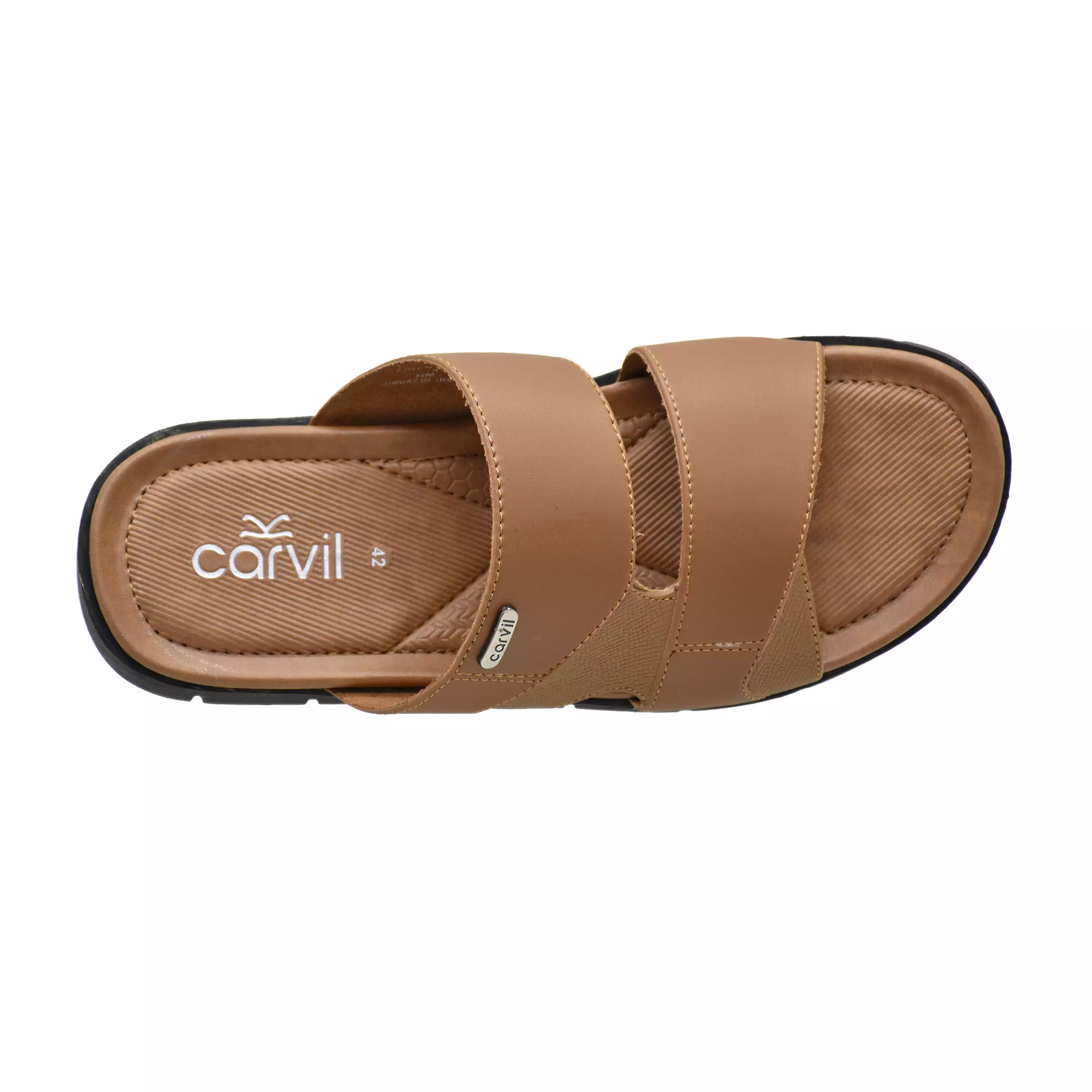 Carvil Sandal Pria Firenze-03 M Tan