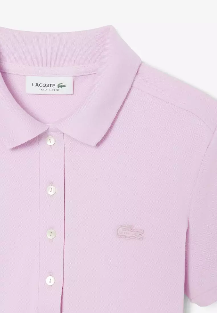 L.12.D Slim Fit Stretch Petit Piqué Polo Shirt