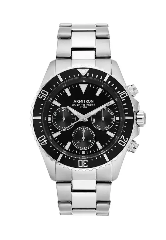 Men's Multi-Function Bracelet Watch AR-20/5351BKSV