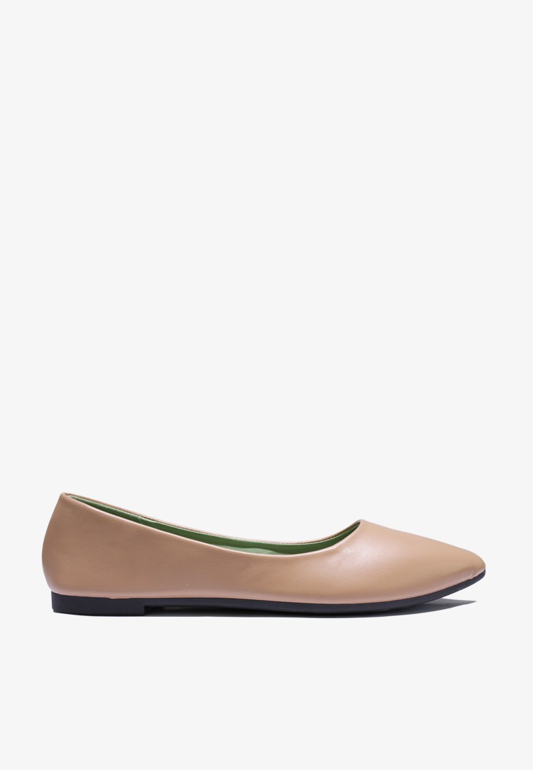 Dr Cardin Ladies Slip on Flexi Flats L-AGH-9050