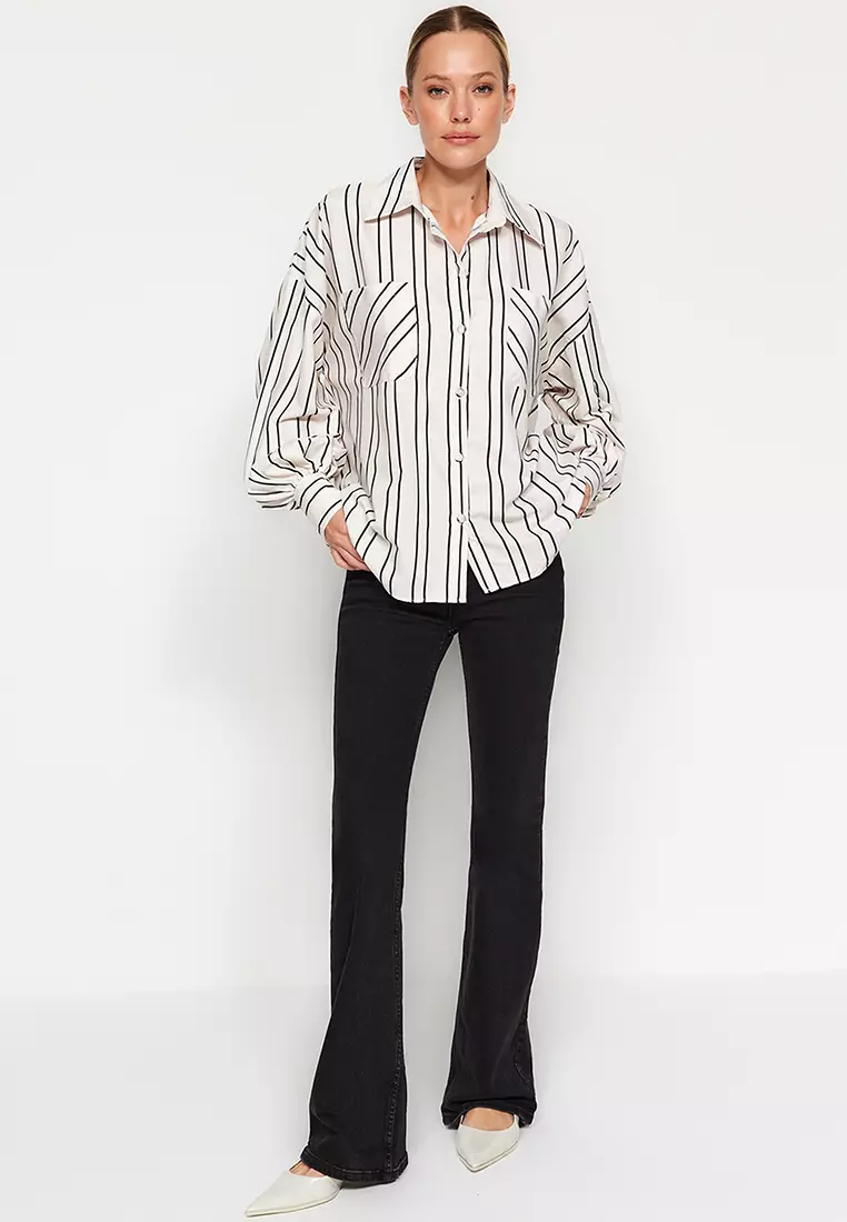 Buy Trendyol Stripe Shirt 2024 Online