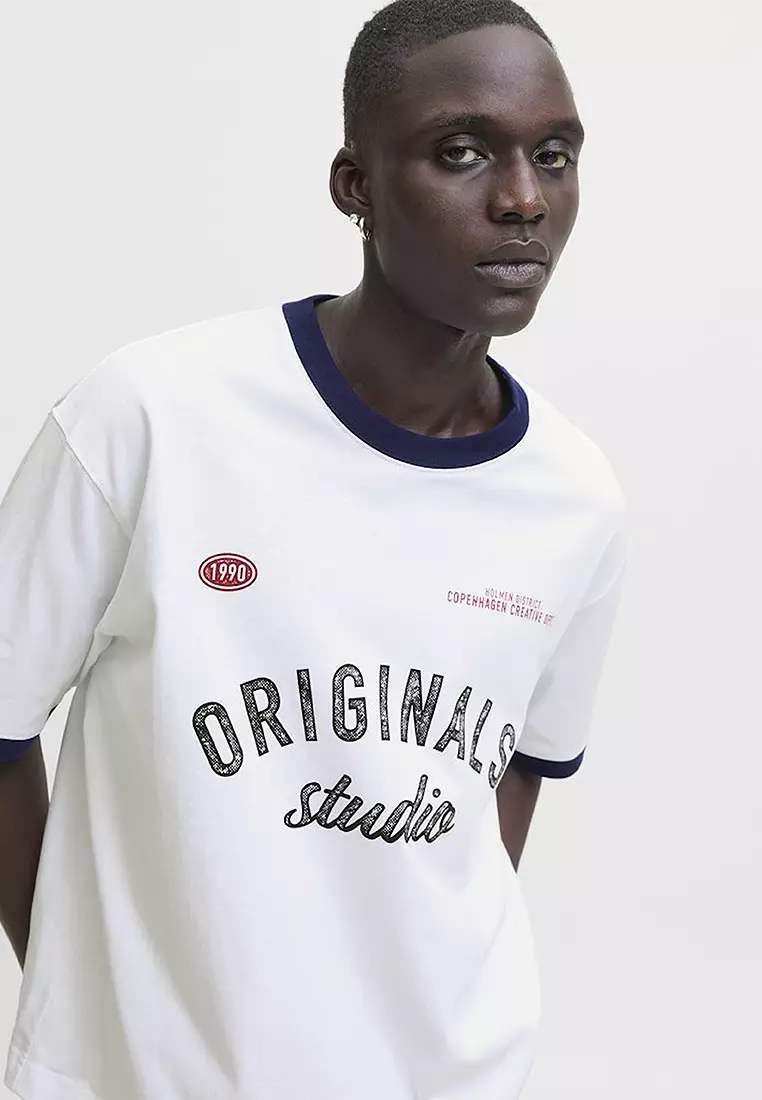 Short Sleeve Ringer Front Tee