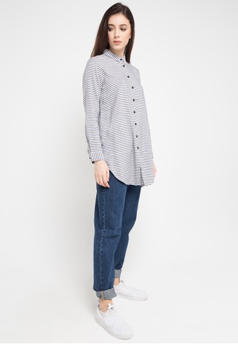 Jual Triset Long Sleeve With Collar Original ZALORA 