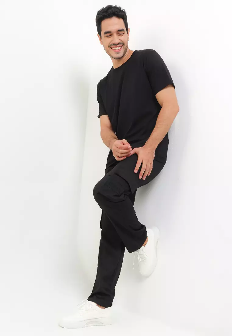 Men Basic Cargo Pants