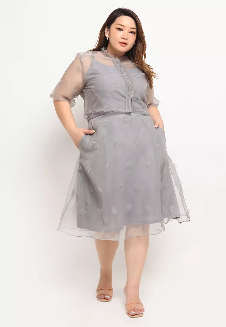 Zalora plus 2024 size dress