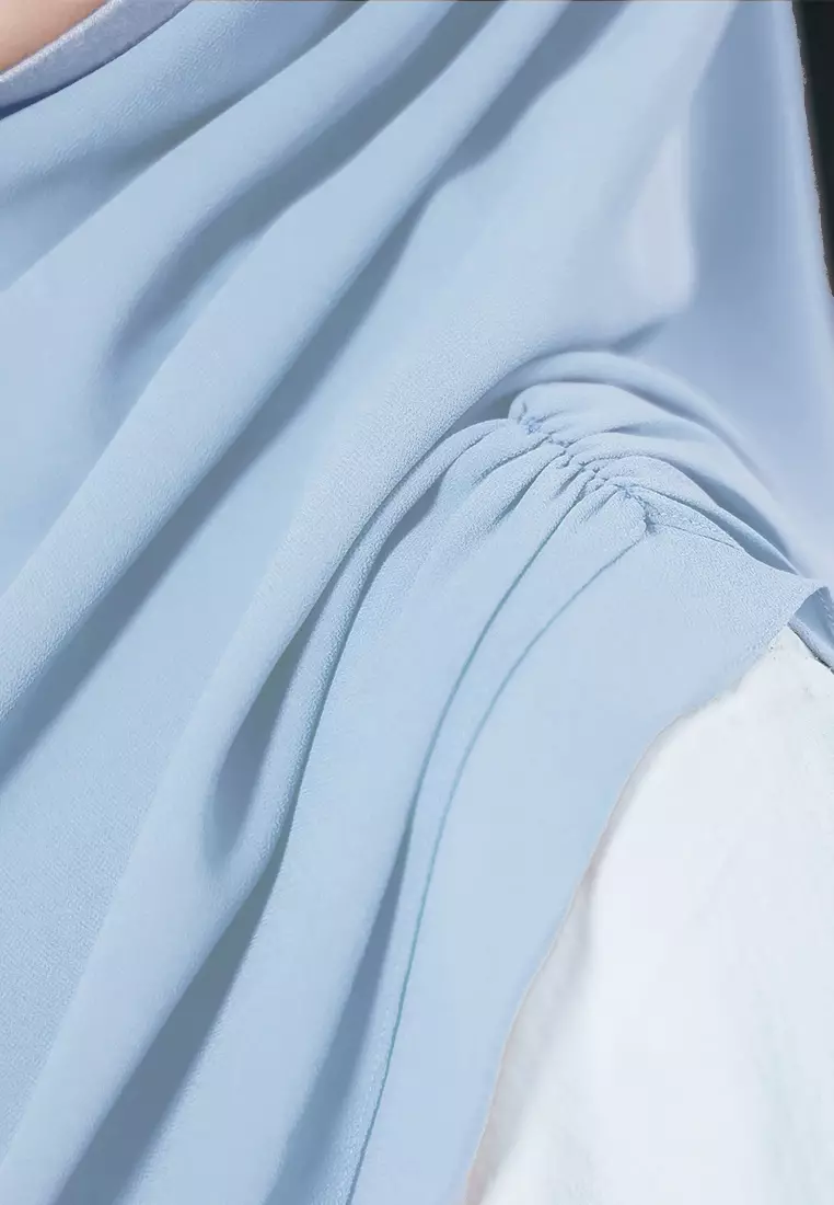 HIJAB INSTAN IRISH - BABY BLUE