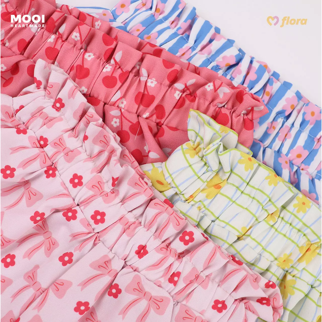 Mooi Setelan Anak Perempuan Callie Set - Pink Candy