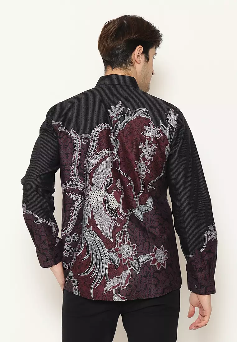 MY AKSA BATIK PRIA KEMEJA PANJANG FURING GIBSON GRIZELLE