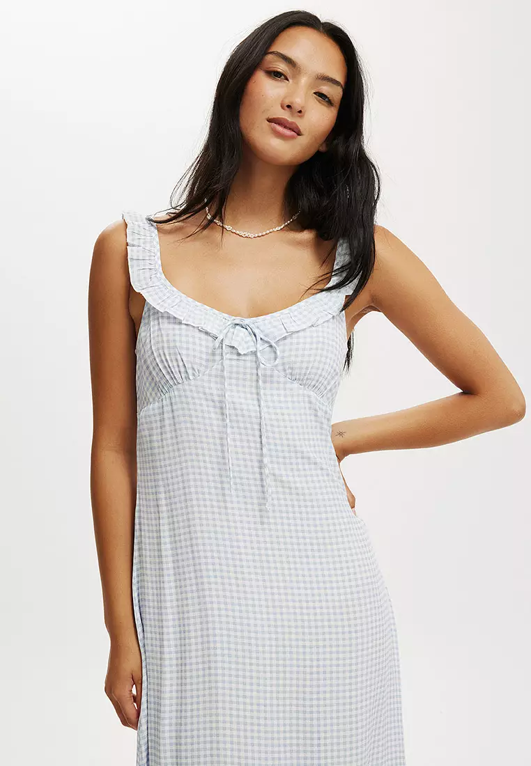 Layla Frill Midi Dress