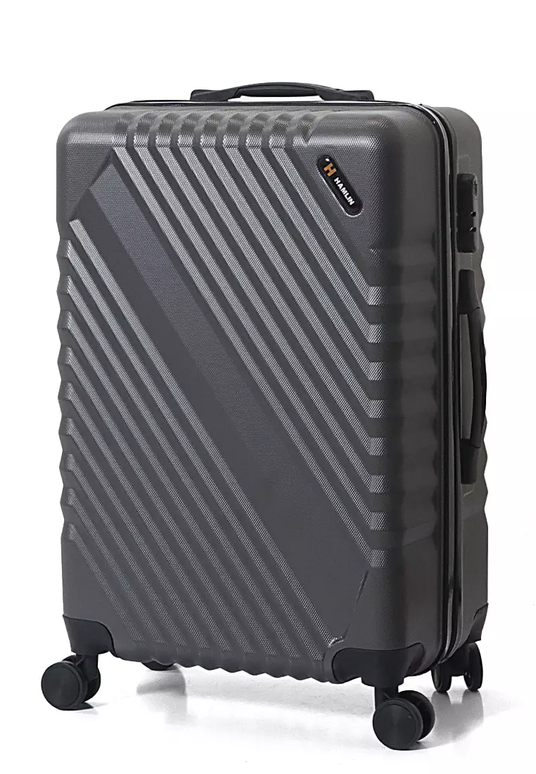 Carlton Koper Cabin Hardcase Unisex Size 24Inch Suitcase Combination Lock Large Compartment  ORIGINAL - DarkGrey