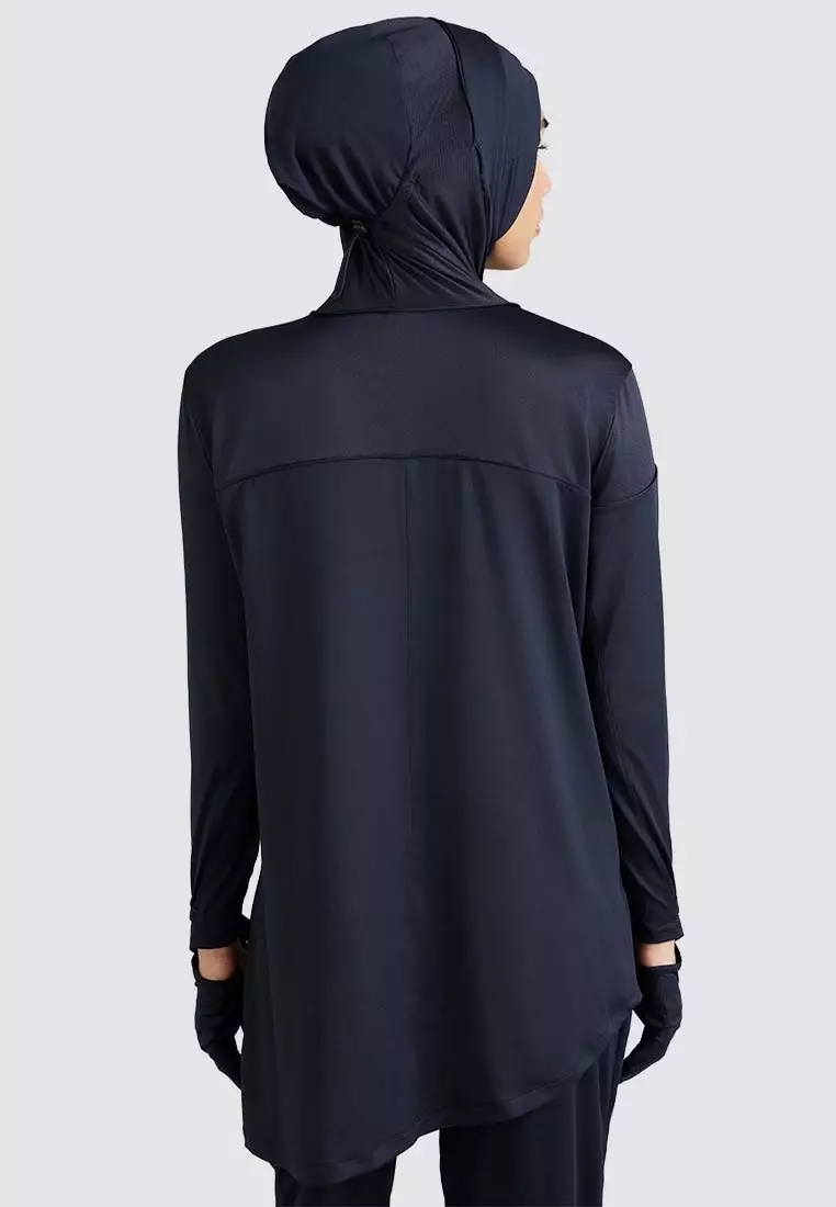 ZULEIKA 运动头巾连体衣带手套