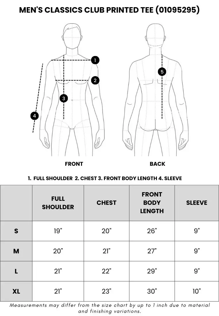 Men's Classics Club Printed Tee