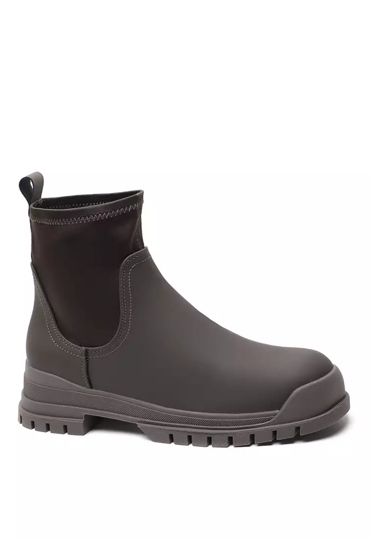 Microfiber Leather Martin Boots WW8888