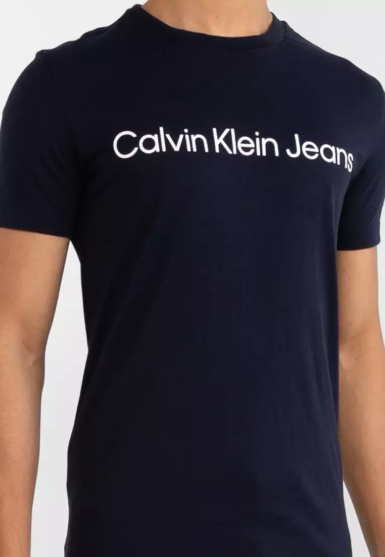 Buy Calvin Klein Core Institutional Logo Slim Tee - Calvin Klein Jeans ...