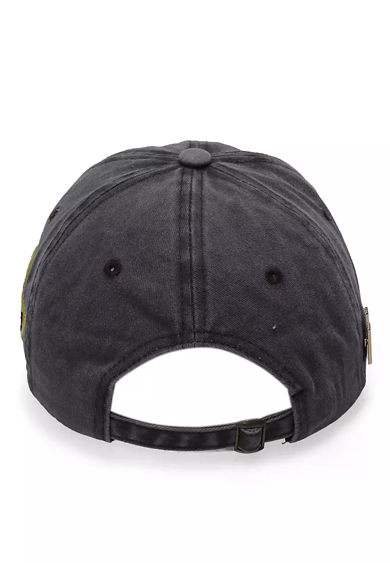 Discovery Drsh Topi Baseball Unisex Casual Sport Adjustable Strap Material Cotton ORIGINAL - Brown