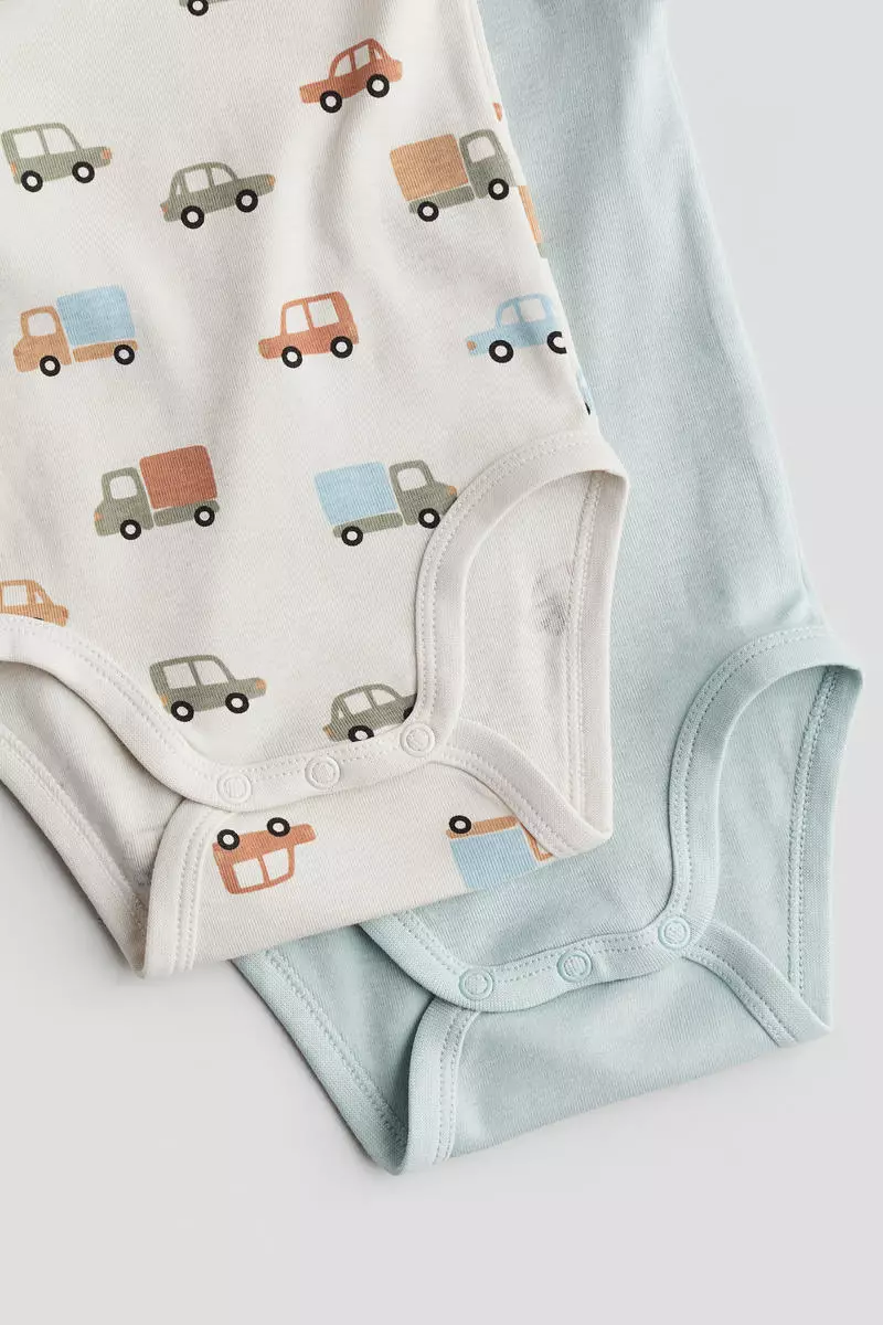 5-pack long-sleeved bodysuits