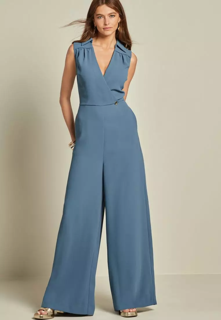 Next store jumpsuit blue