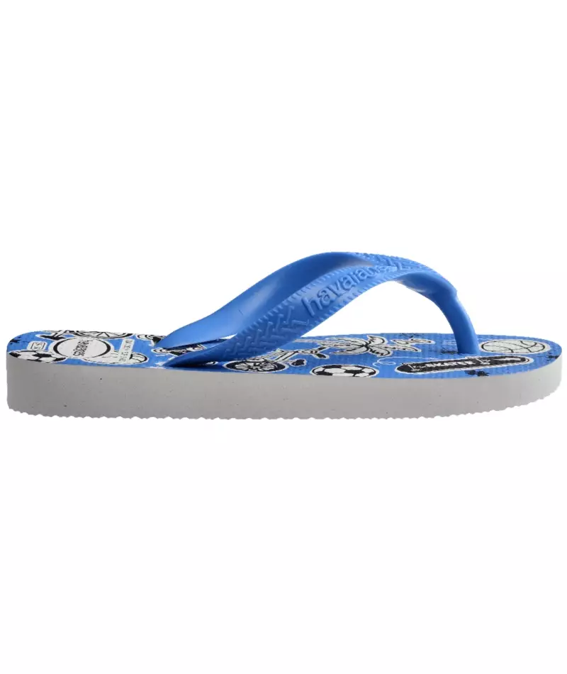 Havaianas 0093 Kids Athletic - White/Blue - Sandal Anak