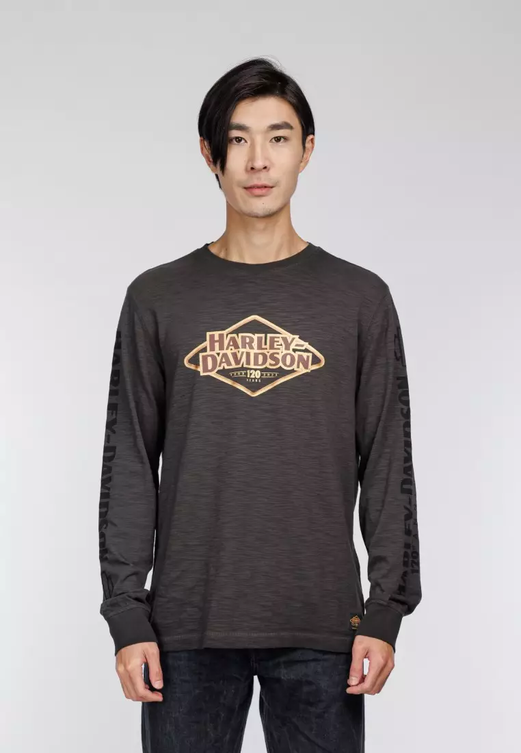 Buy Harley-Davidson 120th Anniversary Long Sleeve Tee 2026 Online