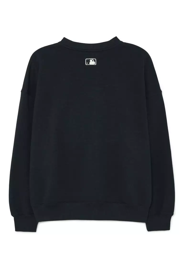 WOMEN VARSITY  OVER FIT SWEATSHIRTS NEW YORK YANKEES