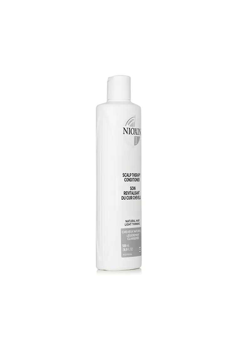 Nioxin - Density System 1 Scalp Therapy Conditioner (Natural Hair, Light Thinning) 500ml/16.9oz