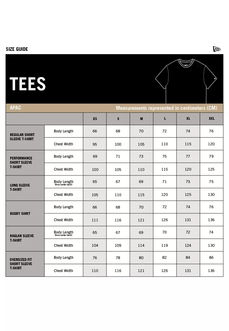 NE Wordmark 1920 Zoom Up Logo Beige Oversized Short Sleeve T-Shirt