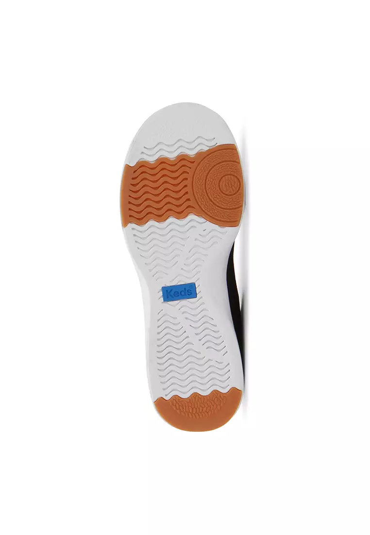 Women's Blisswalk Alt Eng Knit Sneaker Black/White (WF68649)