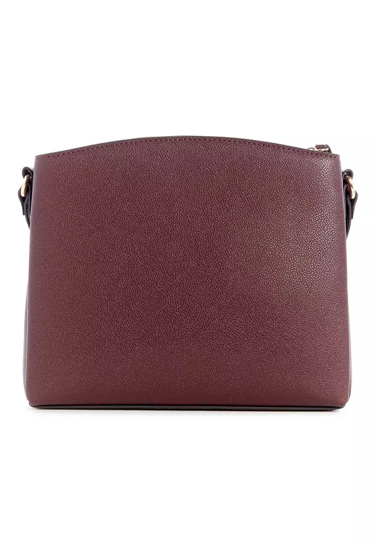 Buy Nine West Siera 3 Compartment Crossbody Merlot 2024 Online | ZALORA ...