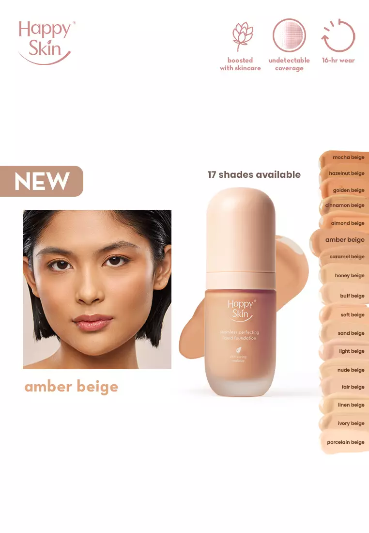 Off Duty Seamless Perfecting Liquid Foundation in Amber Beige
