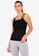 ZALORA ACTIVE black Thin Strap Open Back Tank Top 0EE35AA31AFDC2GS_1
