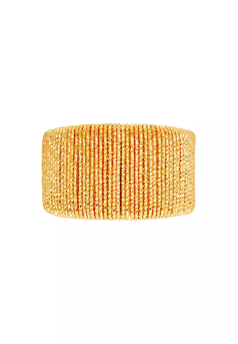 HABIB SICILIA | Oro Italia 916 Yellow Gold Ring GR57741224 (22K Gold)