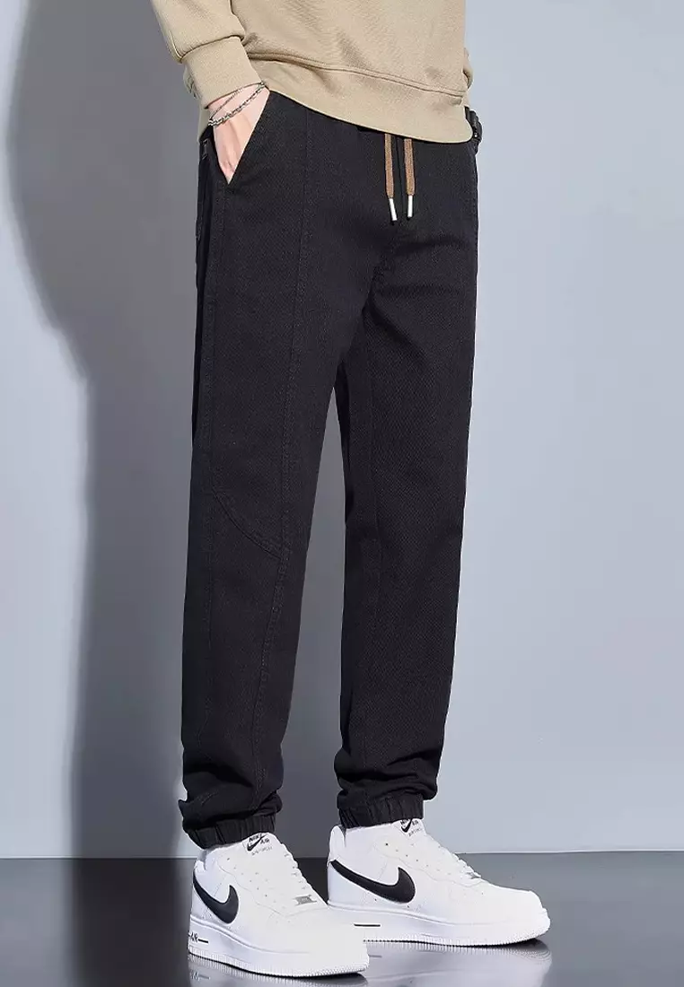 Drawstring Casual Cargo Pants