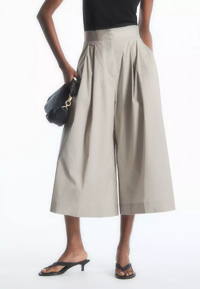 Buy COS PLEATED TAILORED CULOTTES 2024 Online ZALORA Singapore
