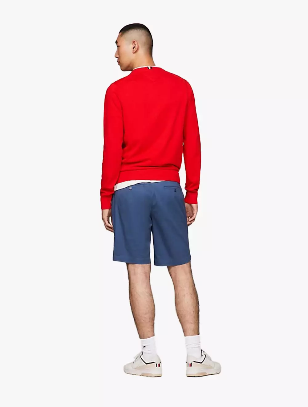 TOMMY HILFIGER - HARLEM 1985 COLLECTION RELAXED CHINO SHORTS - DENIM - DENIM