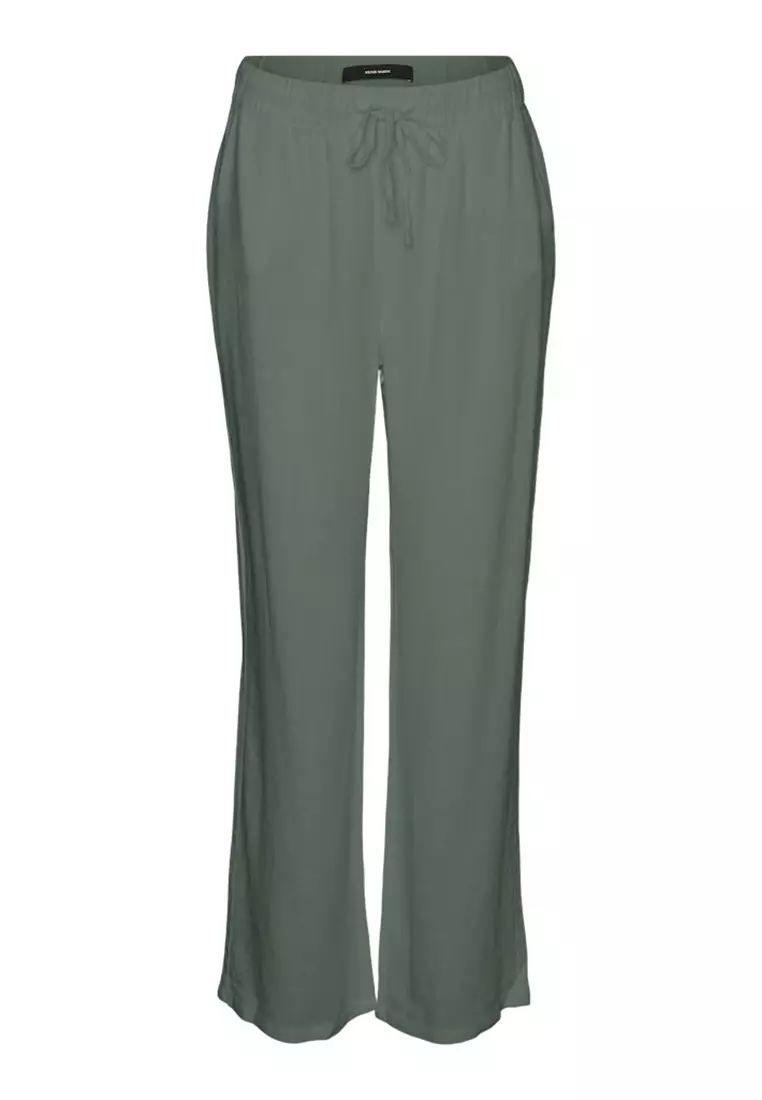 Mid Waist Trousers