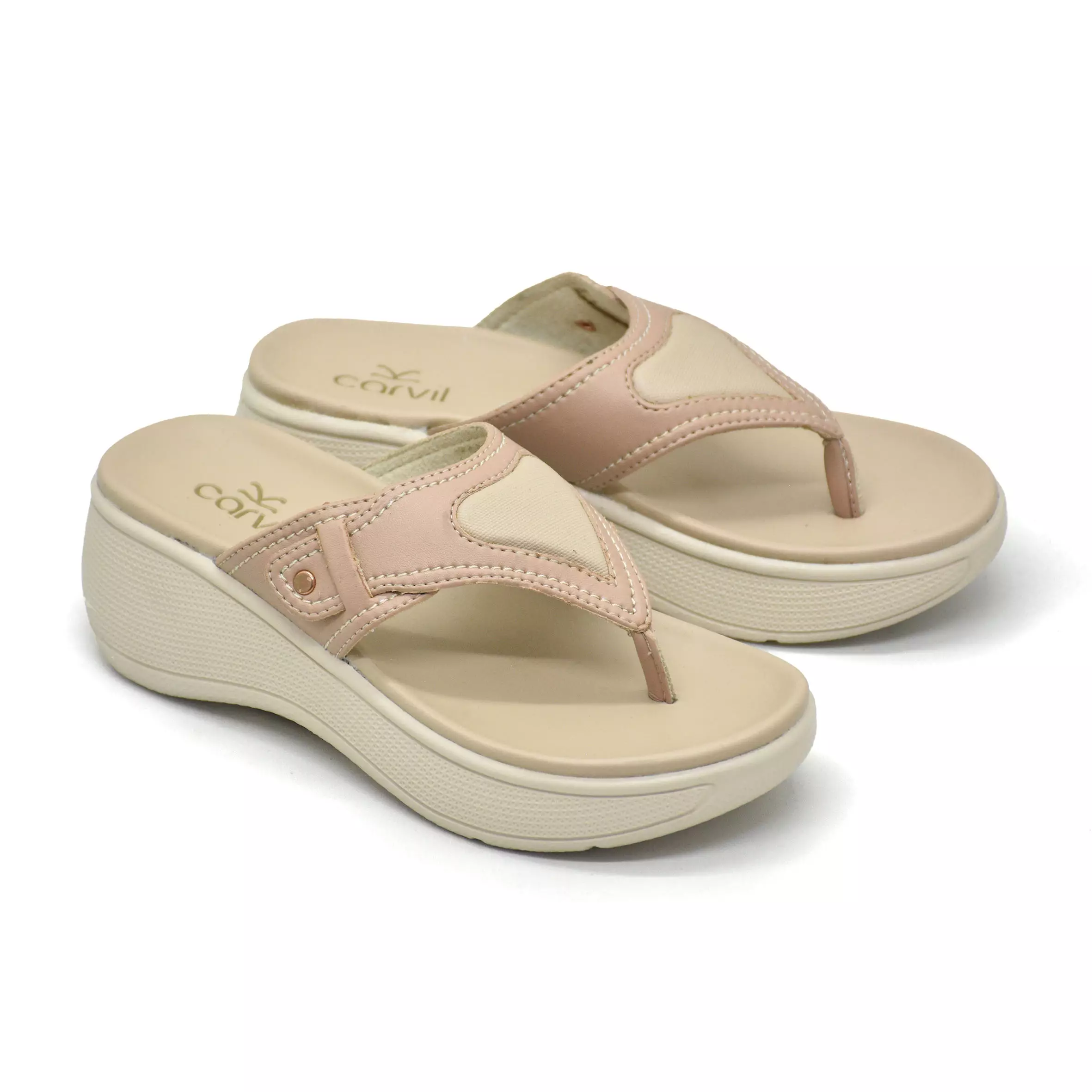 Carvil Sandal Wanita Valency-01 L Mocca