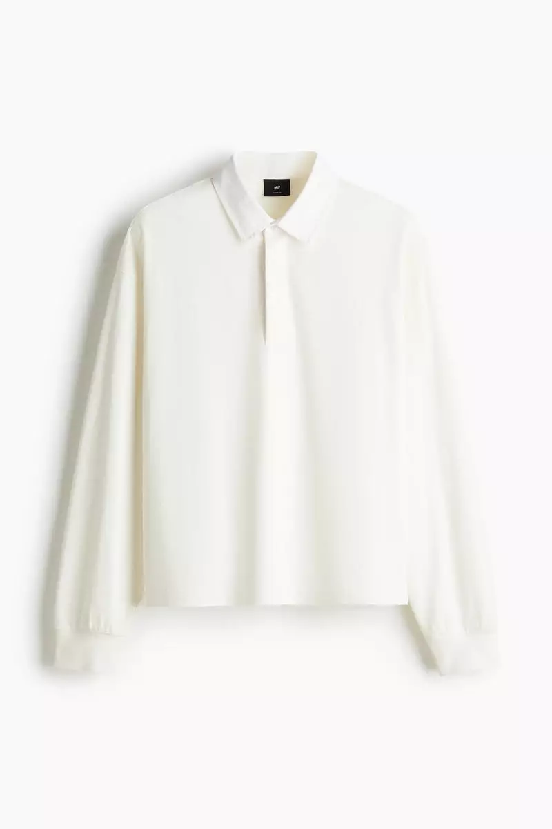 Loose Fit Cotton polo shirt