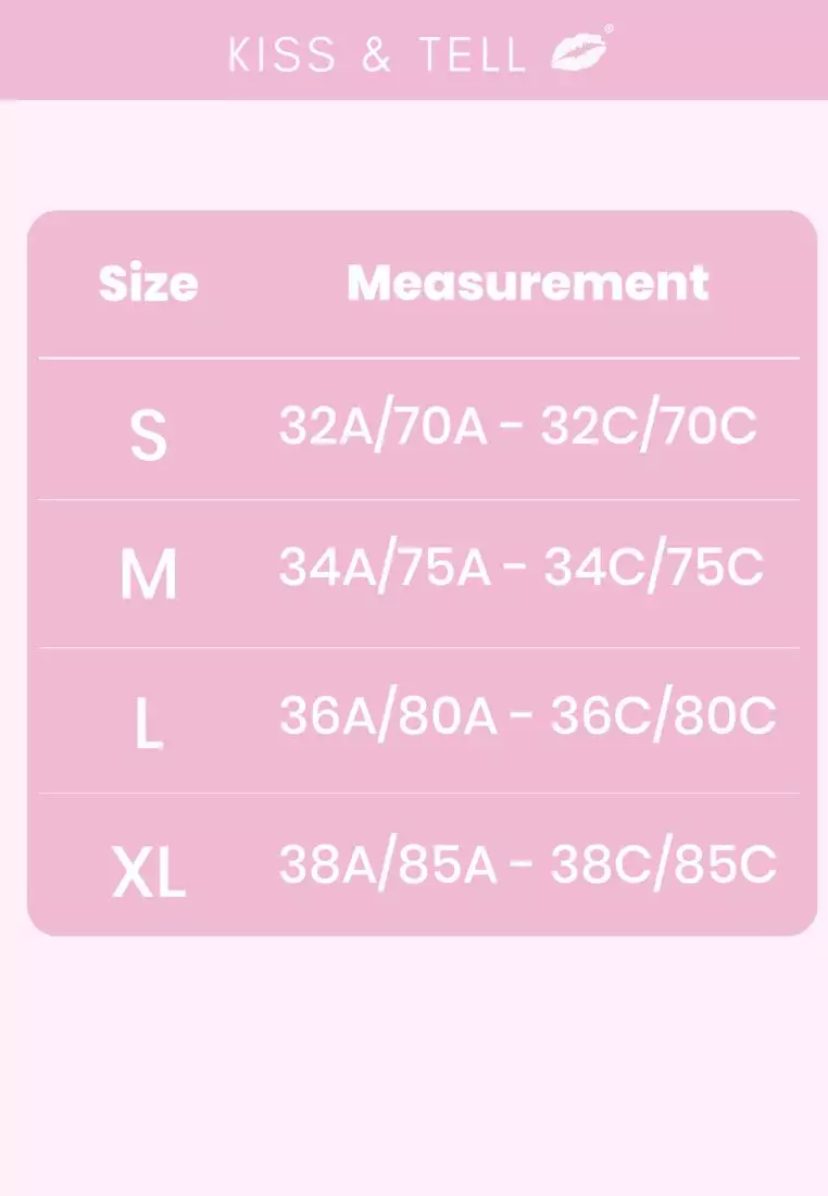 Ellie Anti-slip Non Slip Strapless Wireless Thick Padded Push Up Bra in Black