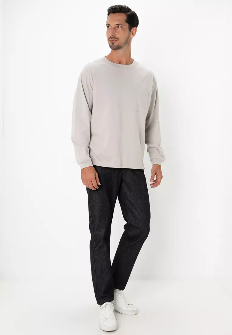 Long Sleeves Pocket T-Shirt