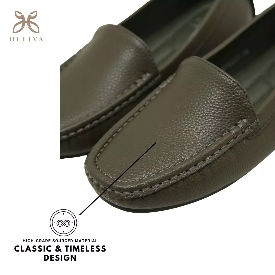 Heliva Hestina Women Shoes Loafers Slip On Sol 1cm