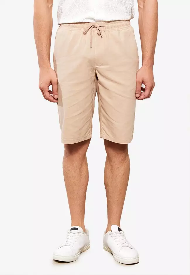 White khaki shorts mens online
