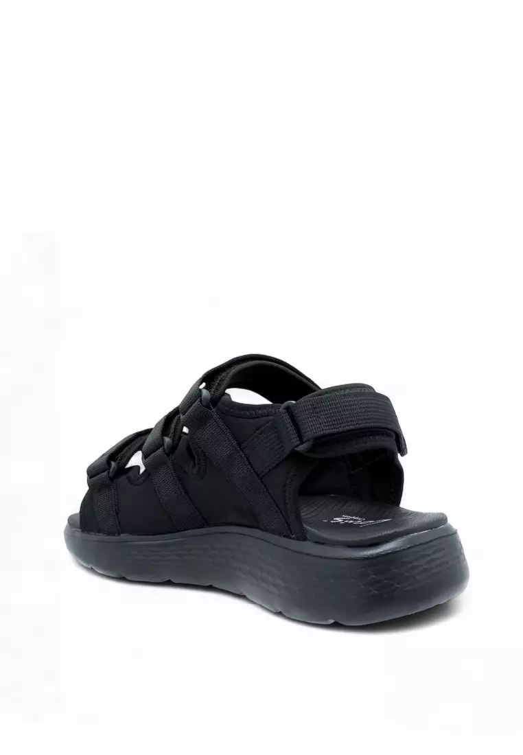 Men Slip On Faux Leather Classic Casual Sandals - 250441272