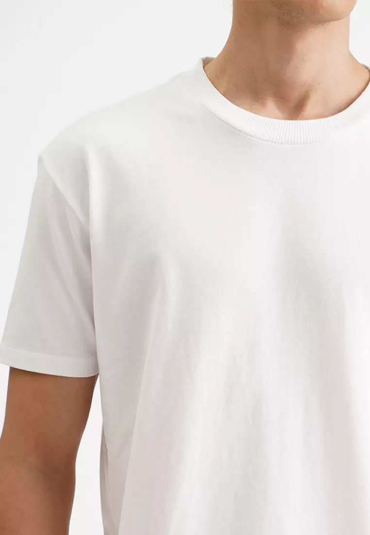 Penshoppe plain white shirt top