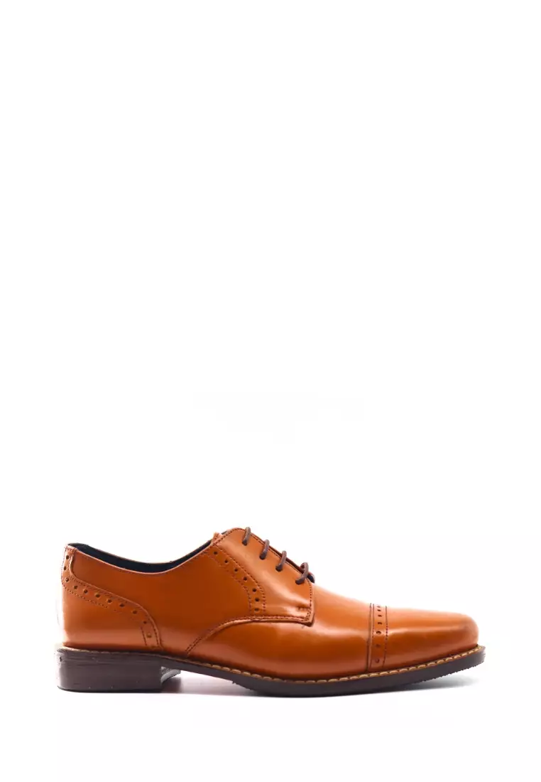 Discount on Jirras  shoes - SKU: Jirras Derby Captoe Genuine Leather Filipino Handcraft Walnut Ethan