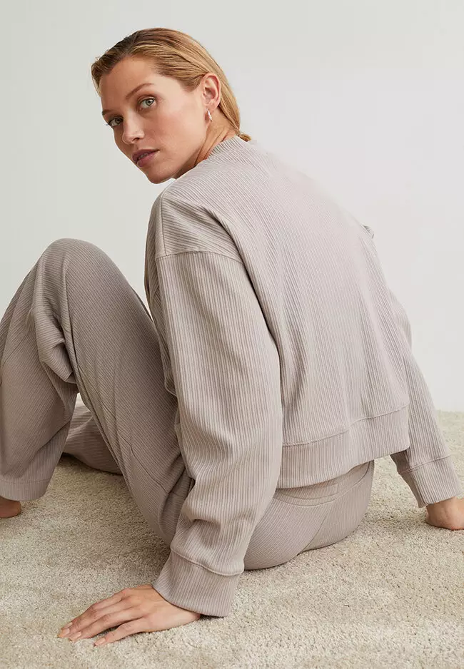 H&m ribbed sale sweater